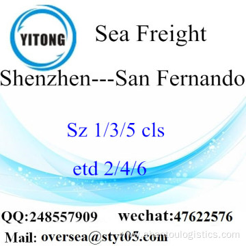 Shenzhen Port LCL Consolidation To San Fernando